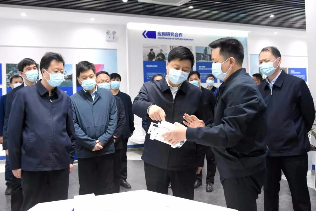 许昌市市长刘涛莅临德通智能科技股份有限公司调研